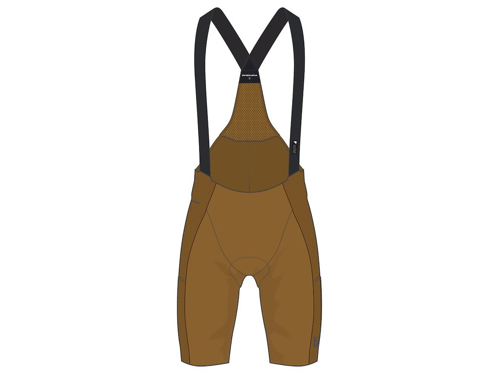 Endura Alltrack Ride Bibshorts - Cykelshorts m/pude - Herre - Trail Bronze - Str. M
