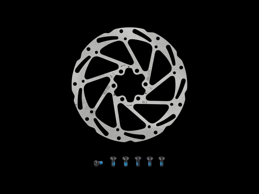 Tektro TR-52 - Rotor 160mm til 6 bolte