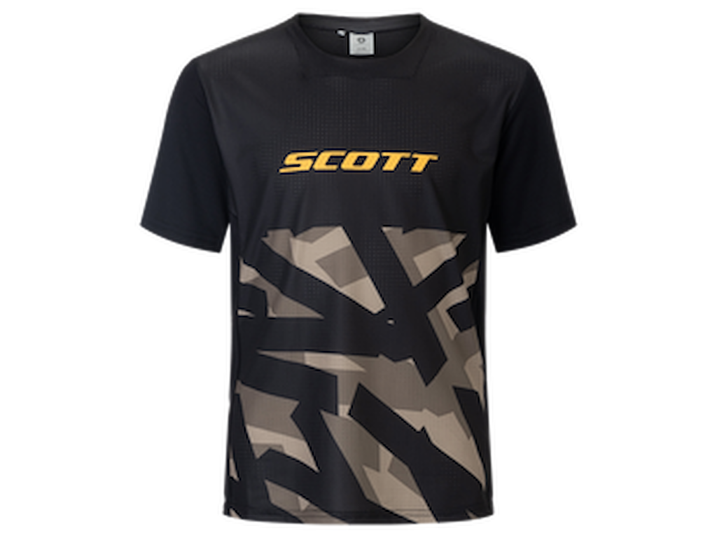 SCOTT Vertic Delta Jr Tee - Cykeltrøje - Korte ærmer - Børn/Junior - Sort - Str. L (152)