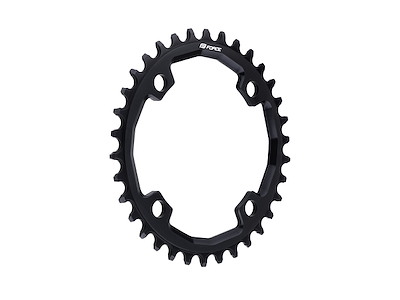 FORCE NW klinge 34 tands 4 bolt BCD 104 CNC aluminium 10/11 og 12 gear sort