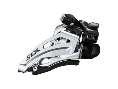 Shimano SLX - Forskifter FD-M7020 - 2 x 11 gear med Low clamp spændebånd - 28,6-34,9mm