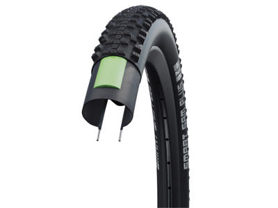Schwalbe Smart Sam Plus - DD GreenGuard Tråddæk - 29" - E-50 - Sort