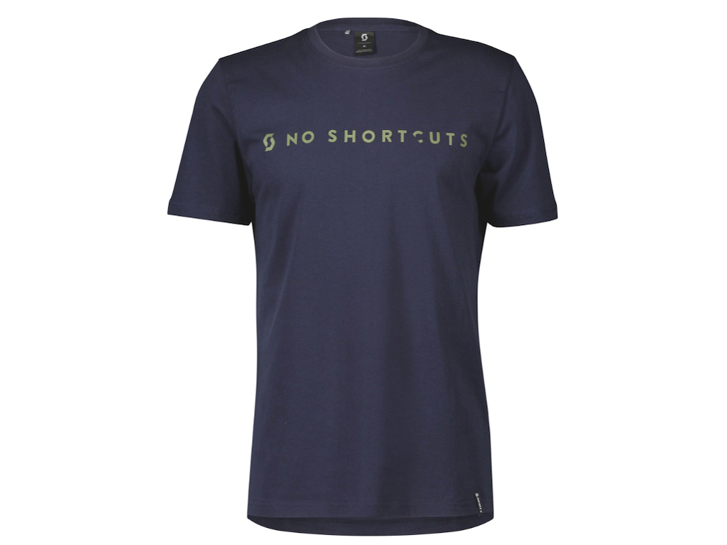SCOTT NoShortcuts T-shirt, Mørkeblå (Størrelse: Small) SCOTT NoShortcuts T-shirt, Mørkeblå (Størrelse: Small)