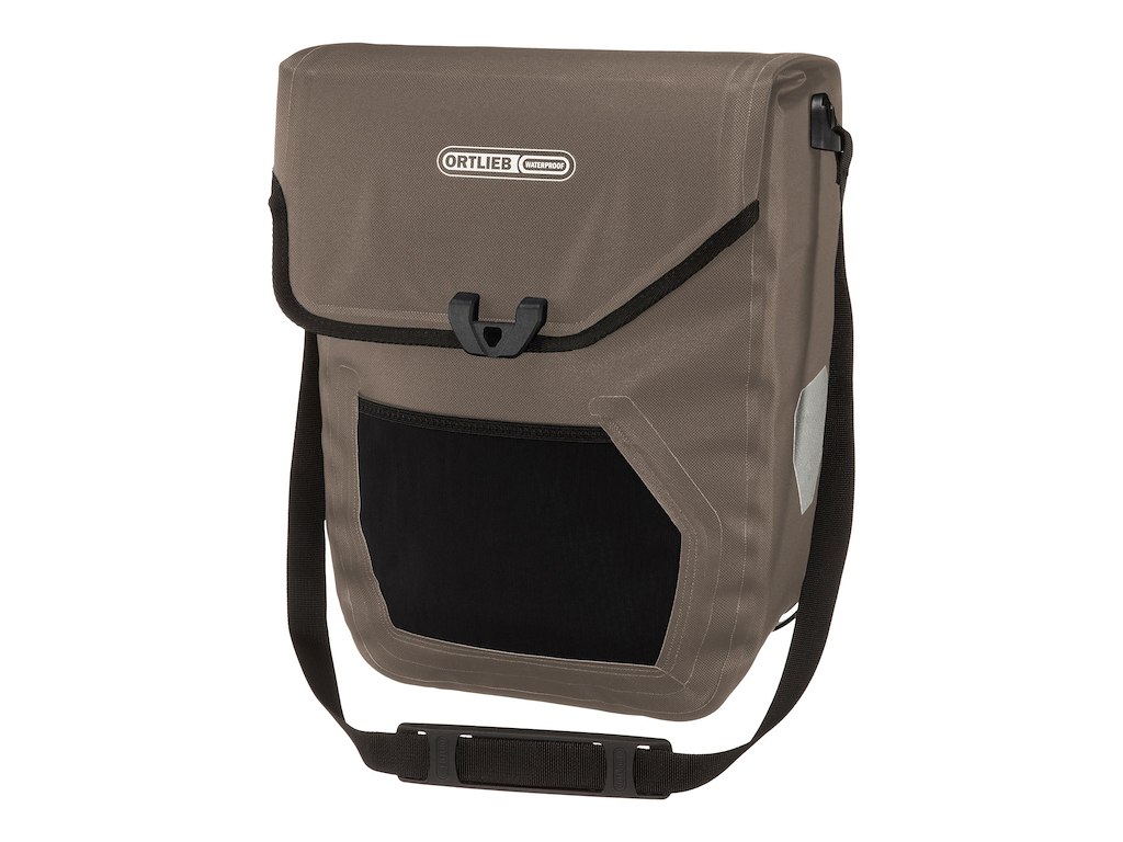 Ortlieb Pedal-Mate QL2.1 - Cykeltaske og Skuldertaske i én - 16 liter - Dark Sand