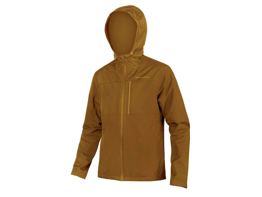 Endura Humvee Waterproof Hooded Jacket - Cykeljakke - Bronze - 2XL