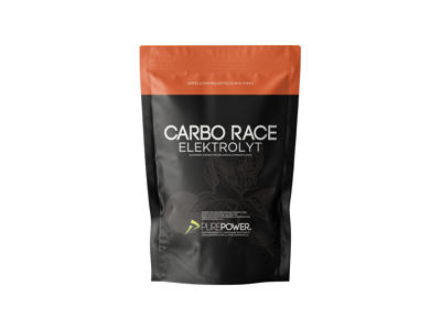 PurePower Carbo Race - Elektrolyt energidrik - Appelsin 1,0 kg 