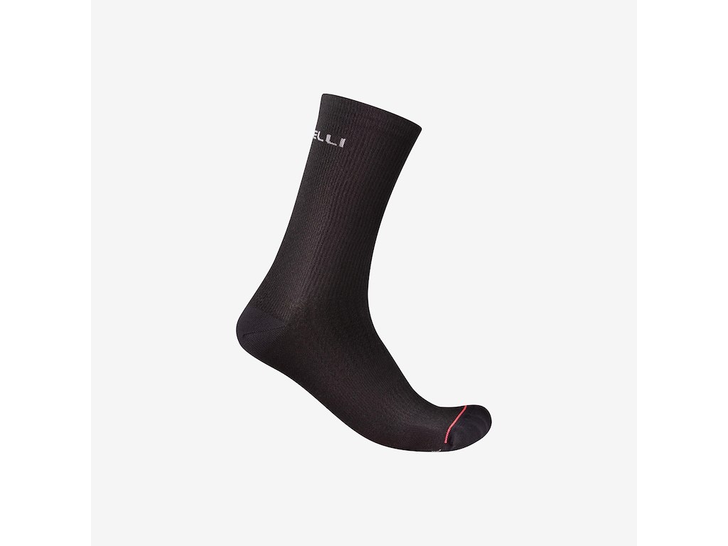 Castelli Bandito 2 Merino 18 Sock - Cykelstrømper - Sort - Str. S/M
