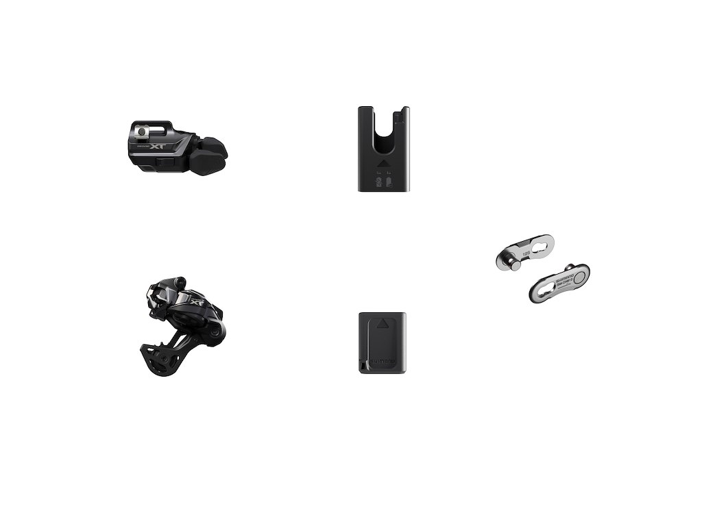 Shimano XT M8250 - Opgraderingskit - Di2 - Elektronisk trådløs - GS og trigger med I-Spec
