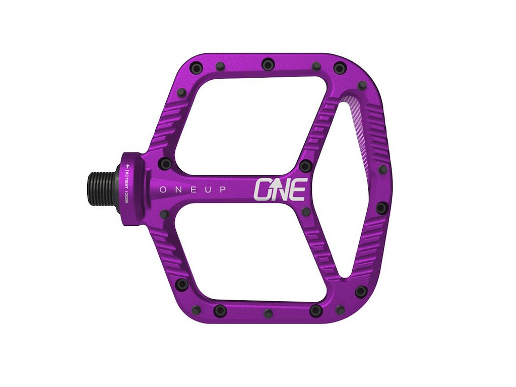 OneUp Aluminium Flats Pedaler Lilla OneUp Aluminium Flats Pedaler Lilla