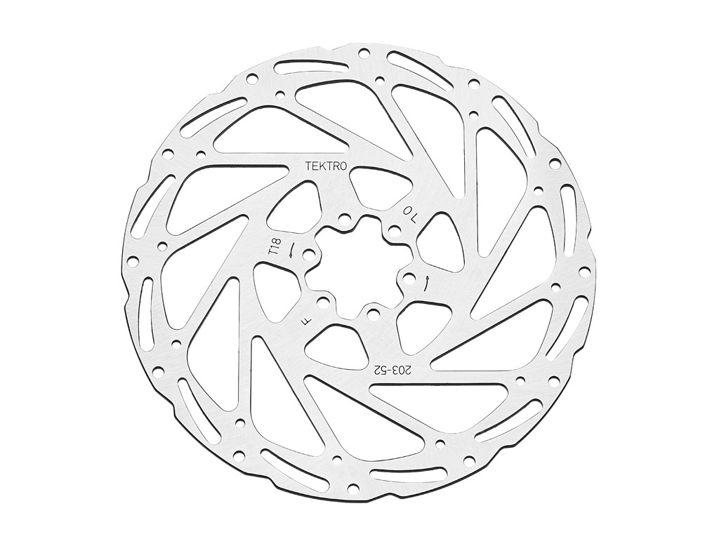 Tektro TR-52 - Rotor 160-203 mm til 6 bolte