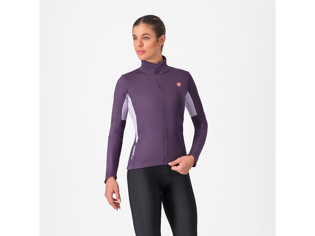 Castelli Entrata 2 Women's Jacket - Cykeljakke - Dame - Night Shade/Purple Mist - L