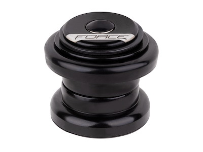 FORCE styrfittings AHEAD 1 1/8'' stål - sort