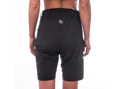 Sensor Helium - Baggy cykelshorts med TMF pude - MTB - Dame - Sort