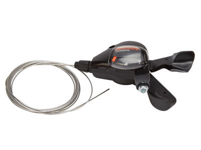 Shimano Nexus SL-7S50 Rapidfire plus - Skiftegreb - 7 Gear inklusiv kabel - Sølv