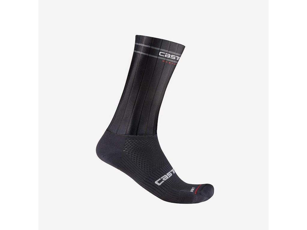 Castelli Fast feet 3 cykelstrømper sort (Strømpe str.: 36-38) Castelli Fast feet 3 cykelstrømper sort (Strømpe str.: 36-38)