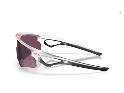 Oakley Sphaera Strike Giro d'Italia- Cykelbriller - Matte Clear/Prizm Road Black