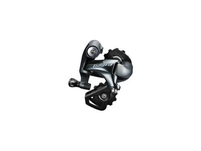 Shimano Tiagra - Bagskifter RD-4700-SS med medium laske - 2x10 gear Sort