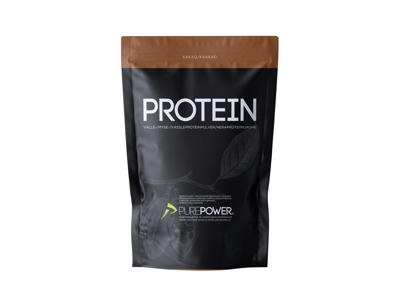 PurePower Proteinpulver -Valleproteindrik - Kakao 1 kg