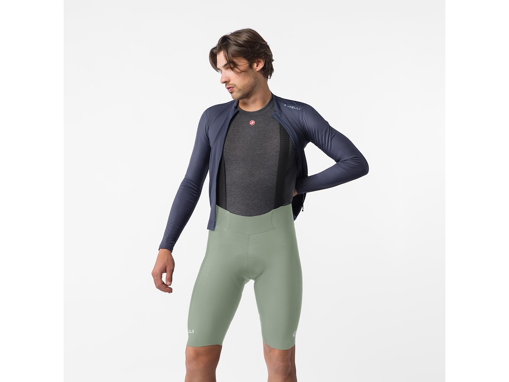 Castelli Espresso 2 Thermal Bibshorts - Cykelshorts m/pude - Herre - Shadow - Str. 2XL