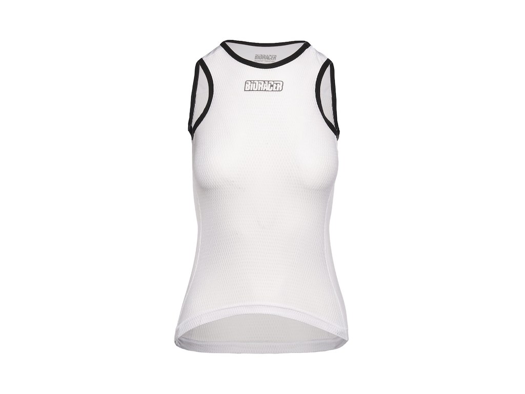 Bioracer Breeze Sleeveless Base Layer - Baselayer - Dame - Hvid - M
