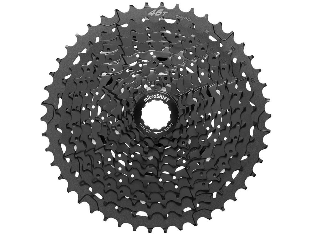 MicroSHIFT XCD Kassette - 11 Speed - 11-42/46T - Alu Spider