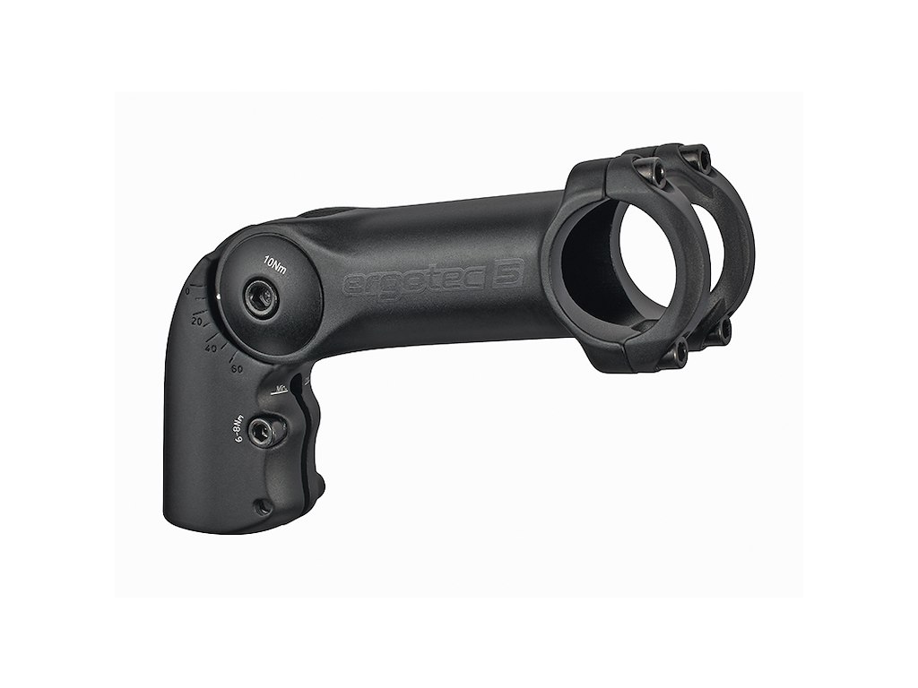 Ergotec Octopus XL Ahead frempind justerbar ø31,8mm/115mm lang - Safety level 5 - Sort
