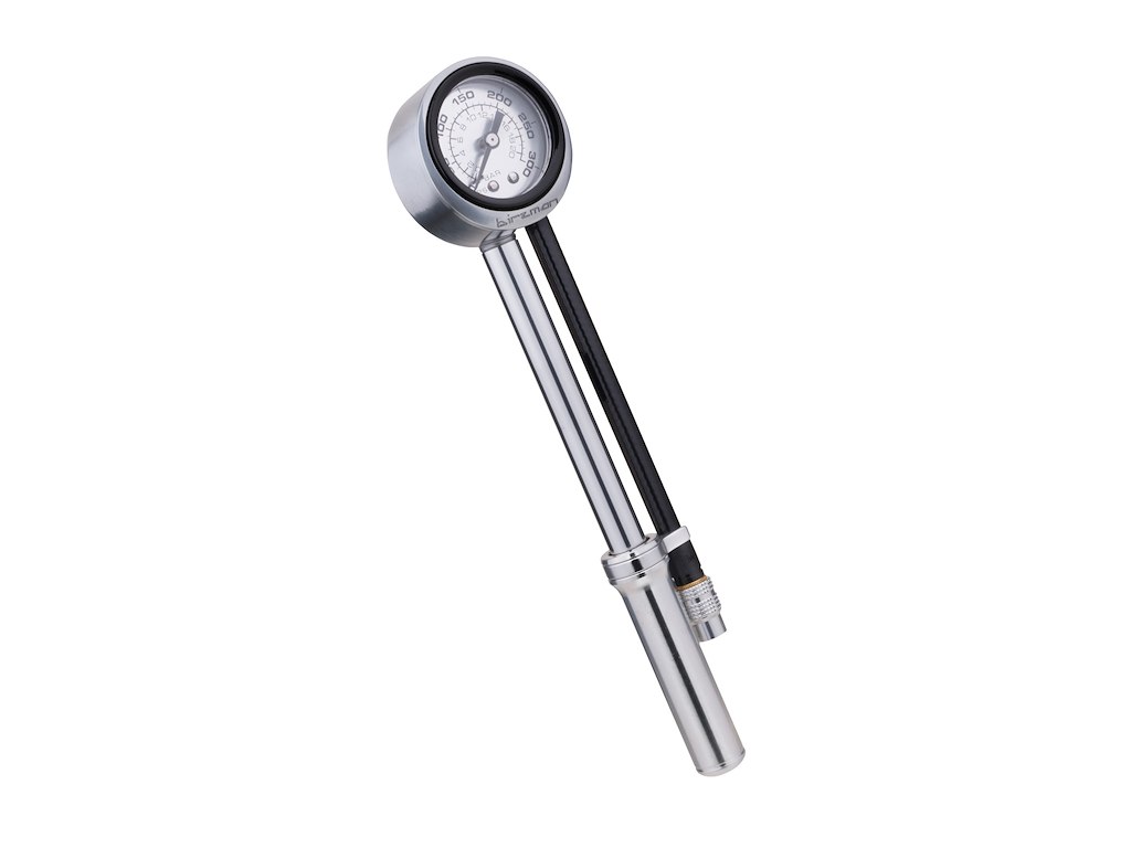 Birzman Salut gaffelpumpe med manometer