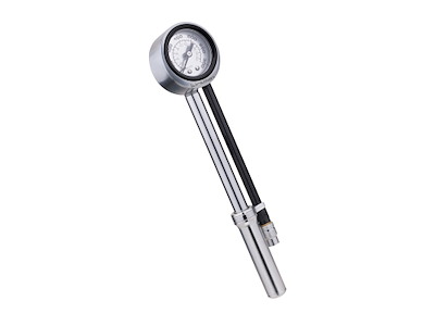 Birzman Salut gaffelpumpe med manometer