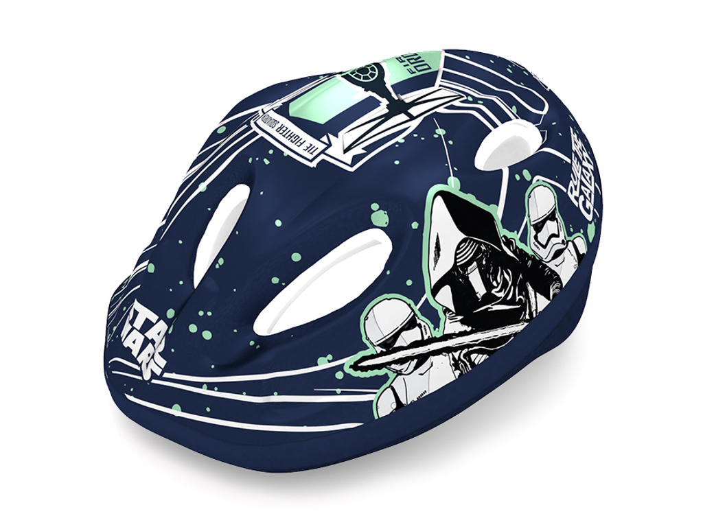 Seven - Star Wars - Cykelhjelm - Blå -  Str. 52-56 cm