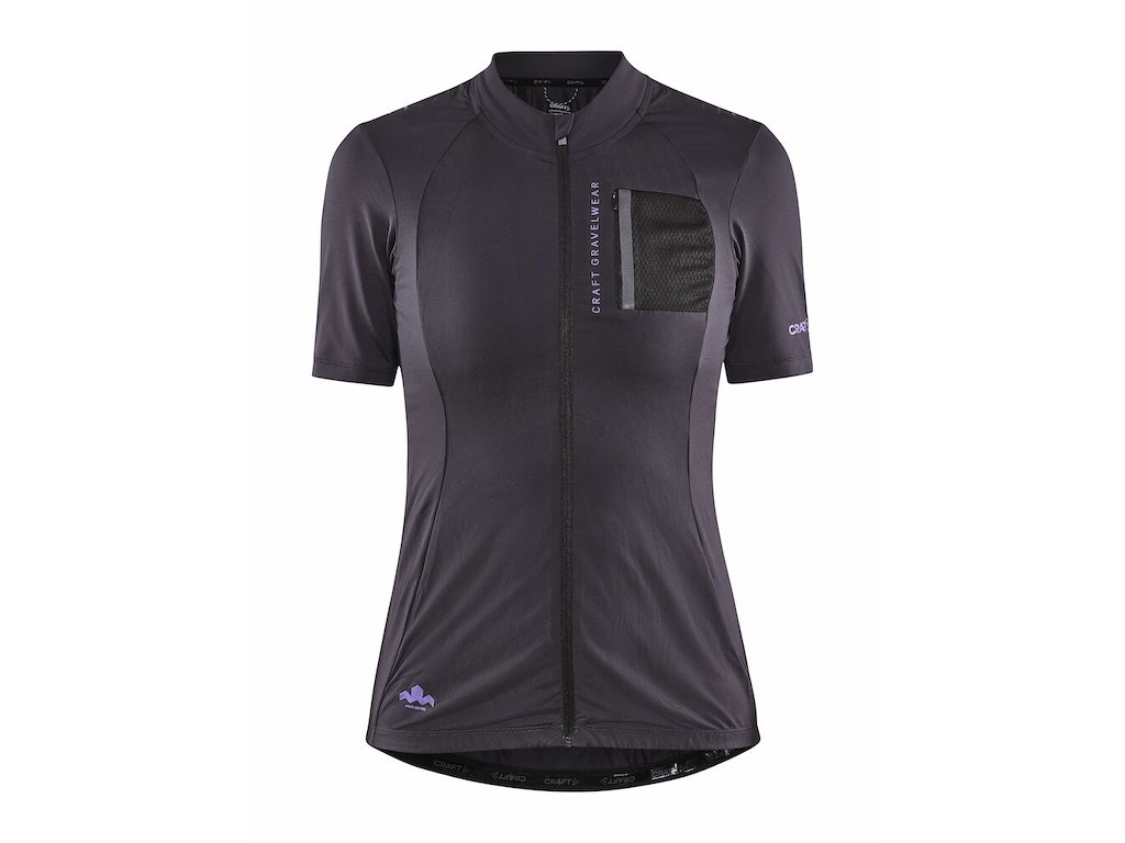Craft Adv Offroad Cykeltrøje Sort/Grå Dame
