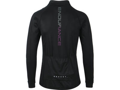 Endurance Beatrice - Cykeltrøje m. lange ærmer - Dame - Sort