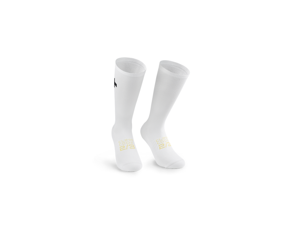 Assos Spring Fall Sokcs P1 - Cykelstrømper - Hvid - 0