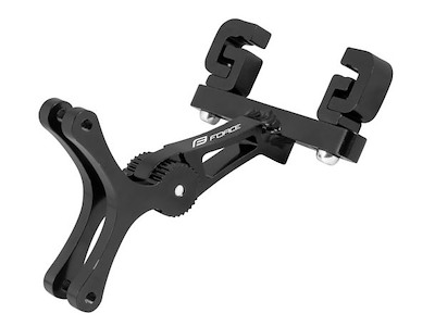 FORCE Flaskeholder beslag til sadel dobbelt