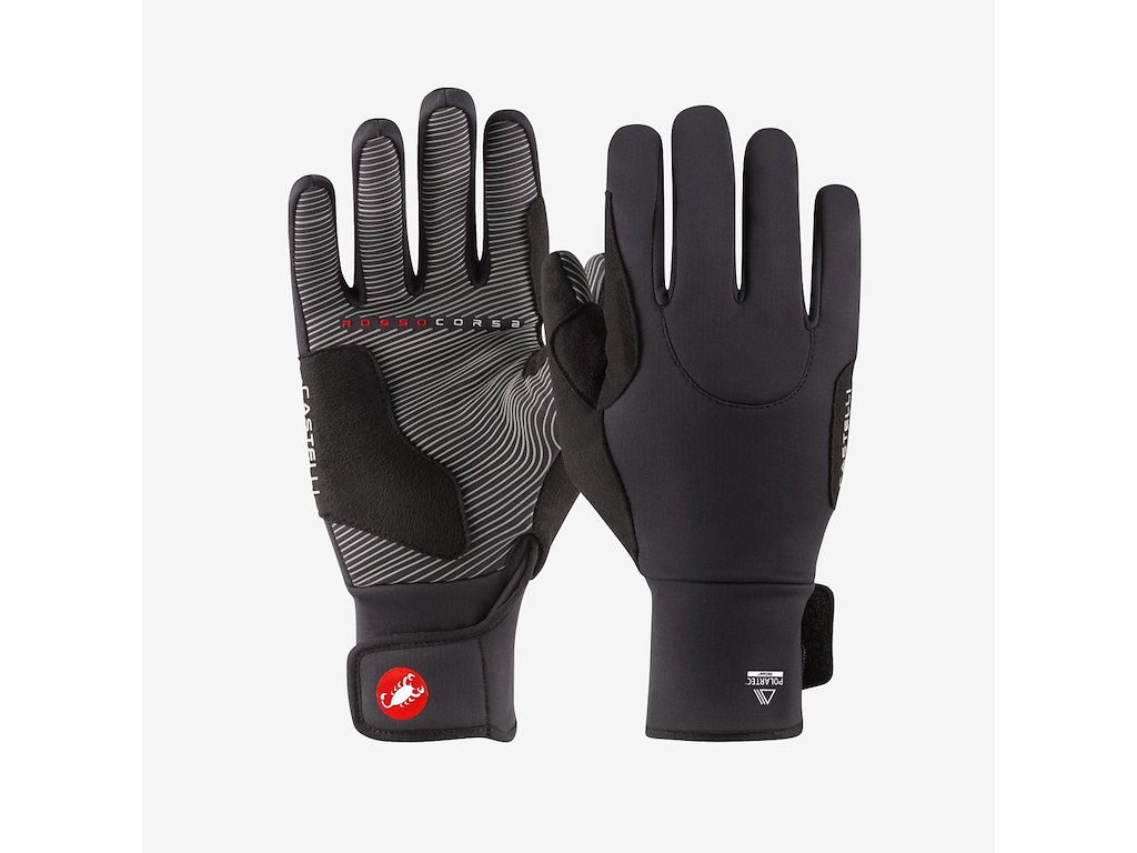 Castelli Estremo 2 Glove - Cykelhandsker - Lange fingre - Sort