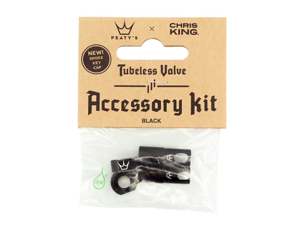 Peatys x ChrisKing Tubeless Ventil Kit Sort