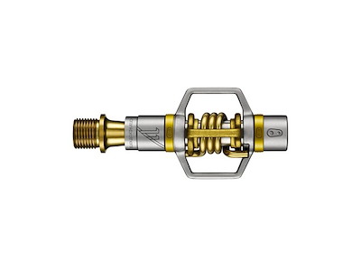 Crankbrothers Eggbeater 11 sølv/guld