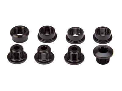 absoluteBLACK Klingebolte - Racer og MTB - 4 stk. - Korte