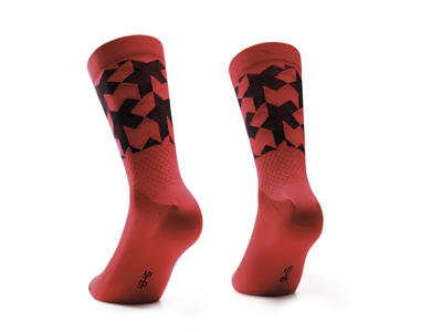 Assos Monogram Socks EVO - Cykelstrømper - Vignaccia Red - Str. 0