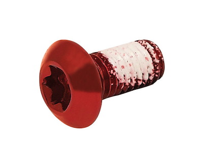 FORCE bolte til bremseskiver 12 stk.rød