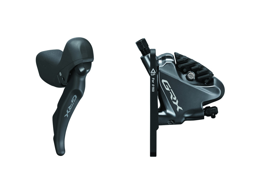 Shimano GRX - STI-greb, bremsekaliber og olieslange - 11 gear - Hydraulisk - RX810/RX810