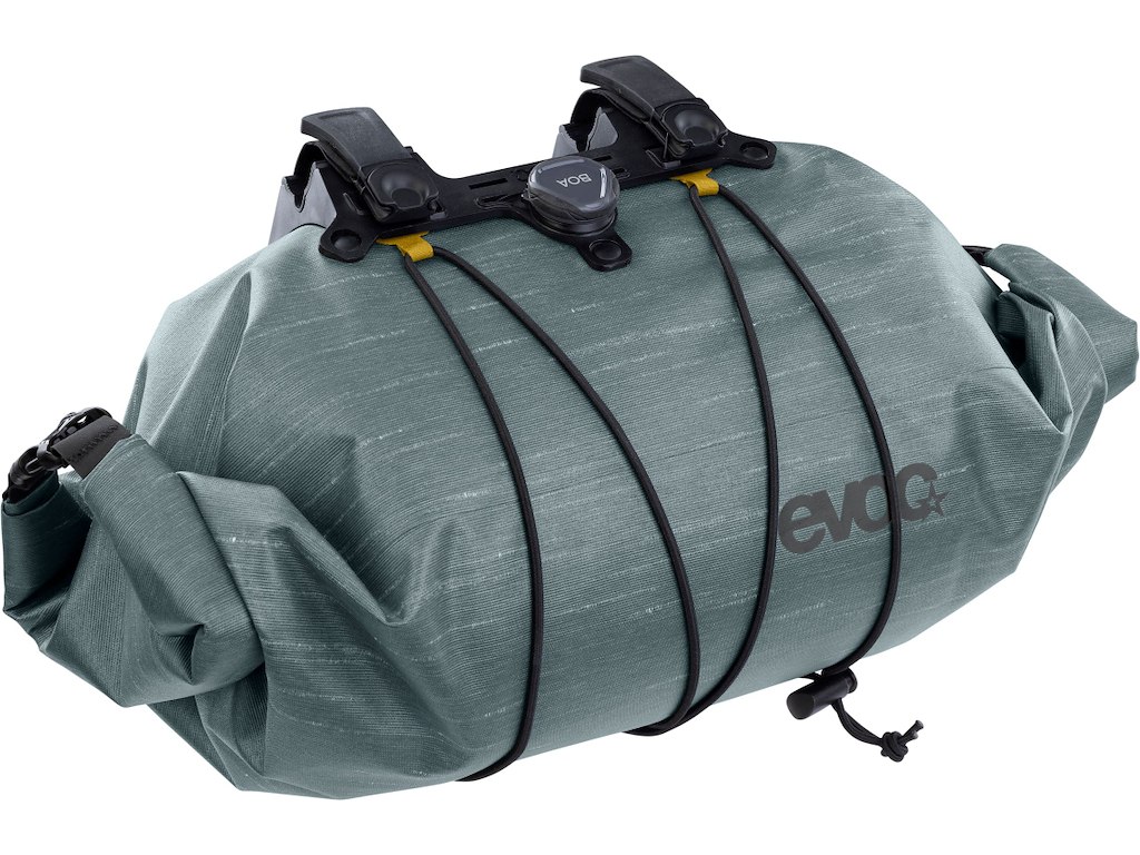 EVOC Handlebar Pack BOA WP Styrtaske Stålgrå 9 L