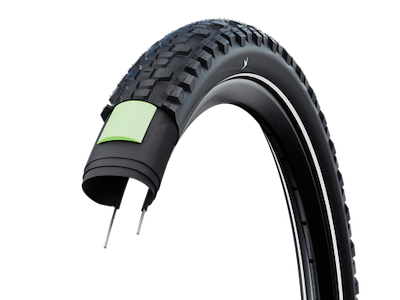 Schwalbe Johnny Whatts Plus tråddæk 29x2,60 (65-622) Sort Refleks