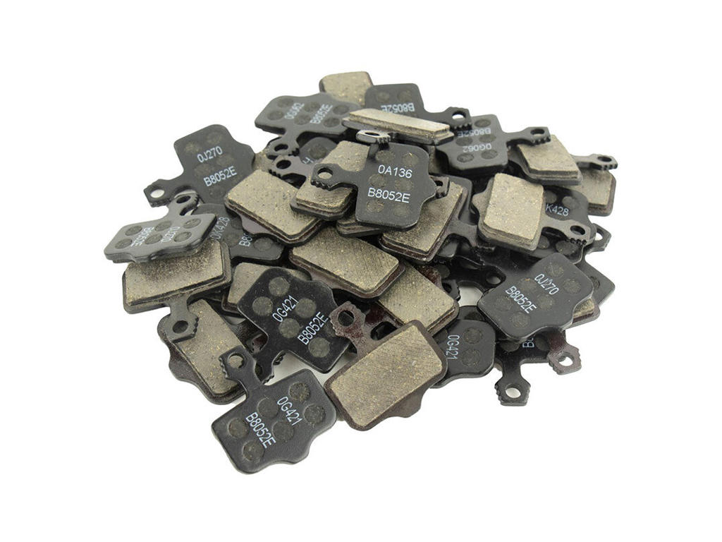 Sram Elixir - 20 sæt bremseklodser Road/MTB - Organisk pad, quiet steel plate