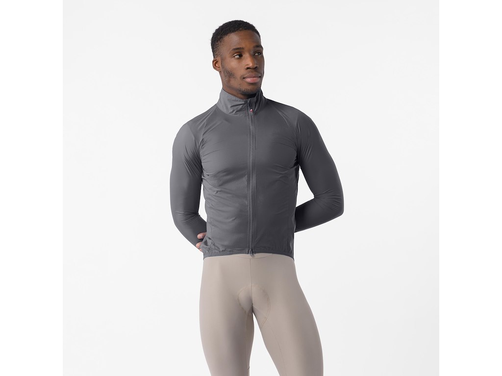 Castelli Transition Air Jacket - Cykeljakke - Herre - Smoky Gray - Str. M Castelli Transition Air Jacket - Cykeljakke - Herre - Smoky Gray - Str. M