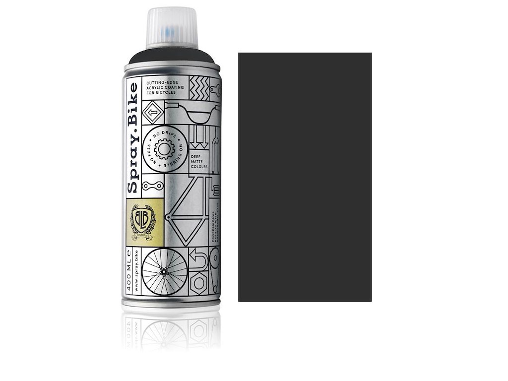 Spray.Bike spraymaling 400 ml Nightshade Raven Grey