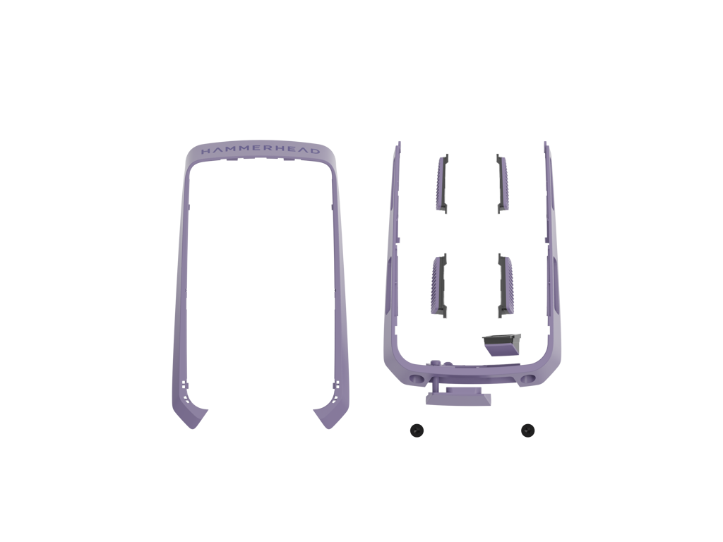 Hammerhead mask purple til Karoo cykelcomputer