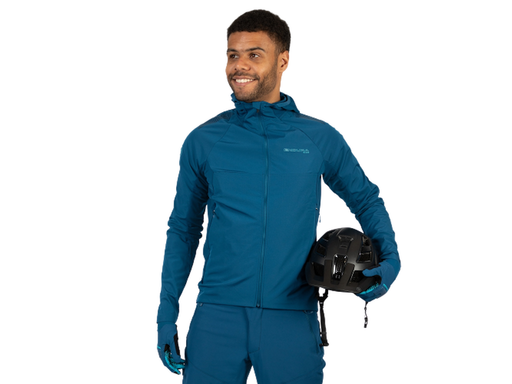Endura MT500 Thermal Jersey - Lange ærmer - Herre - Mørkeblå - Str. XL