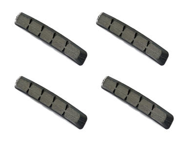 Swissstop RX black - Bremsegummi til V-bremse - 4 stk