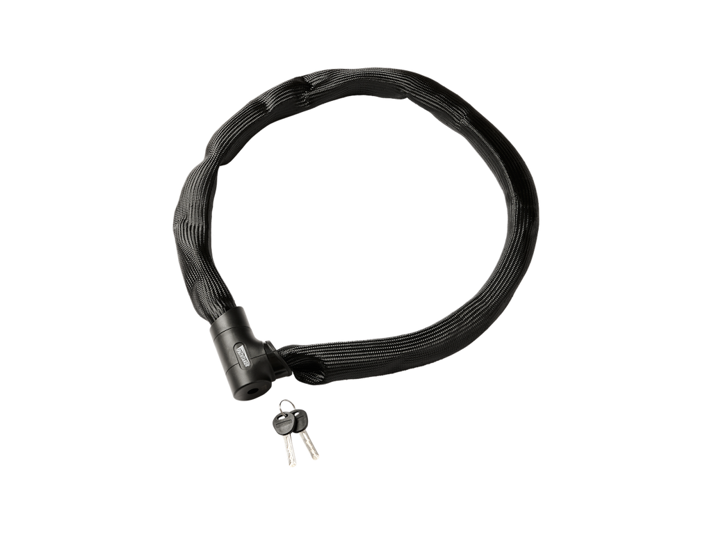 Pathtaker Kædelås m. nøgle - Sort - 120 cm