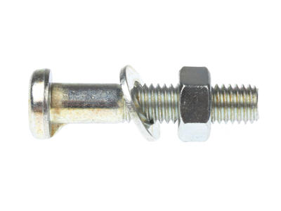 Sadelbolt med not 8 x 50 mm